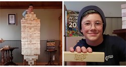 Dečko s autizmom (15) oborio Guinnessov rekord u slaganju Jenga blokova