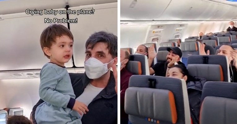 Uplakanog dječaka u avionu umirili putnici pjesmom Baby Shark u viralnom TikTok videu