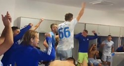 VIDEO Ovako je izgledalo slavlje Dinamovih igrača nakon pobjede protiv Cluja