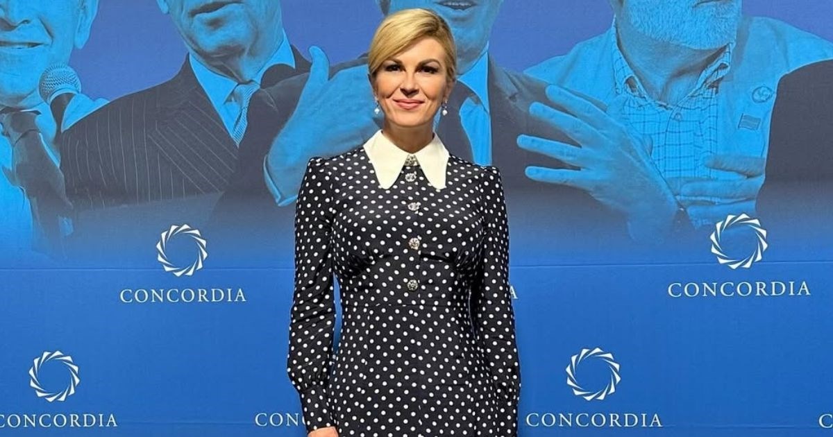 Kolinda se javila iz New Yorka, pozirala u haljini od 430 eura