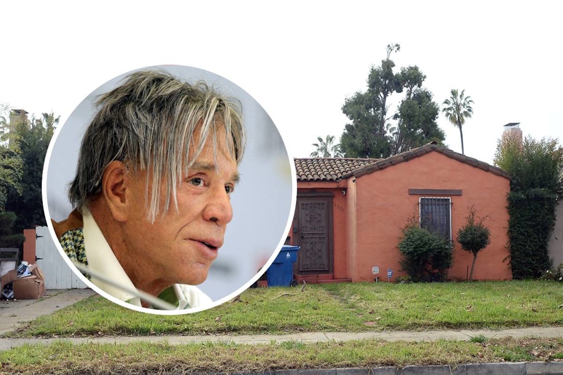 Mickey Rourke izbačen iz kuće zbog neplaćanja najma
