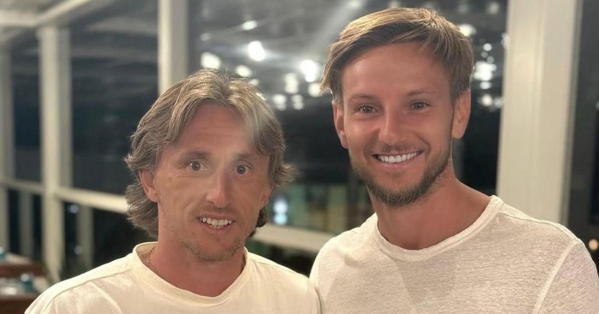 Ivan Rakitić objavio fotku s Modrićem: "Ne znaju koju sreću imaju, brate. Sretno"