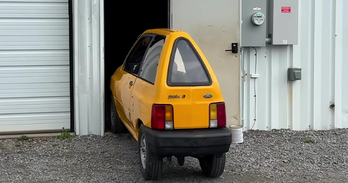 VIDEO Napravio je najtanji auto na svijetu, uži je od kolica iz dućana