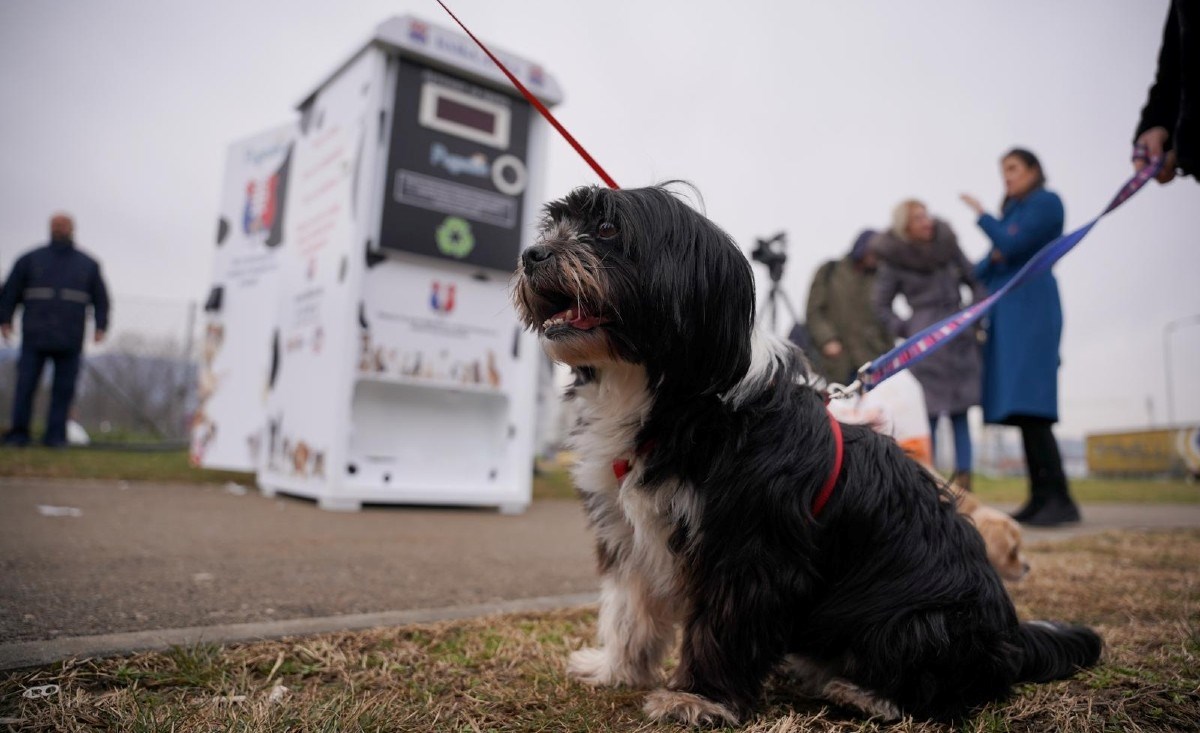 U Banjoj Luci postavljen automat koji u zamjenu za reciklažu izbacuje hranu za pse