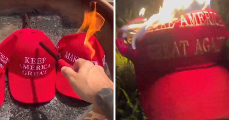 VIDEO Trumpove pristaše bijesne zbog Epsteina, objavljuju snimke na kojima pale kape