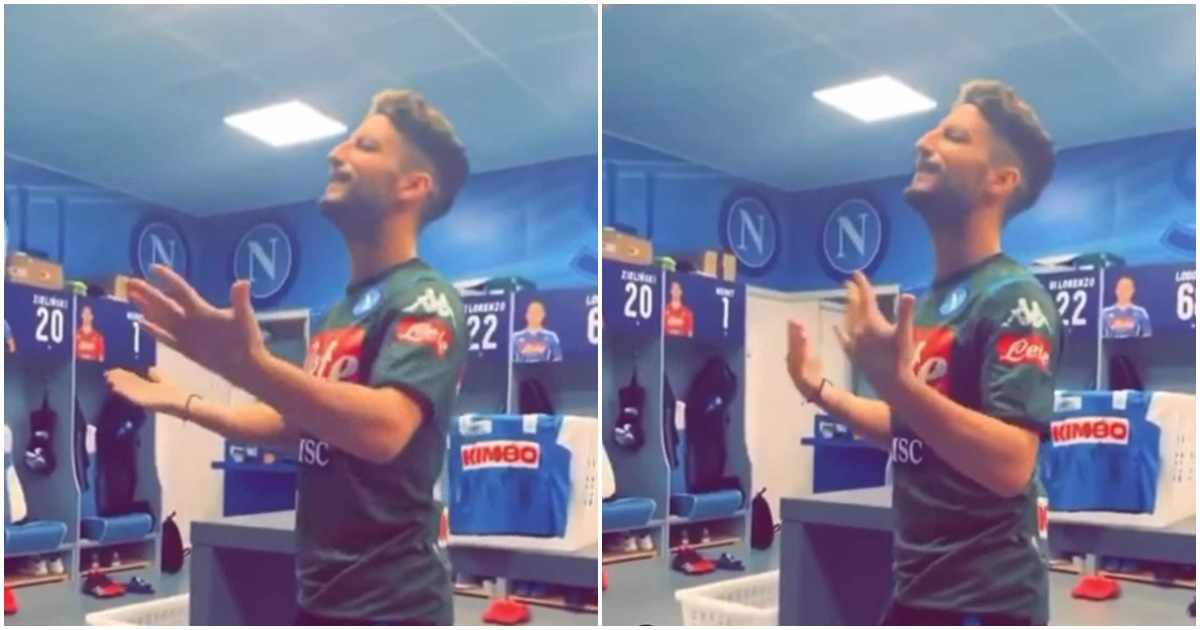 VIDEO Mertens zaplesao uz srpski hit u svlačionici Napolija