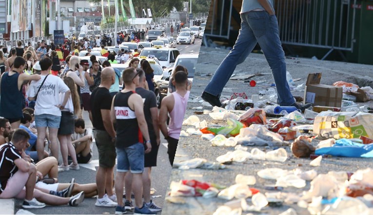 Smeće, kolone i iscrpljeni partijaneri: Apokaliptične scene u Splitu nakon Ultre