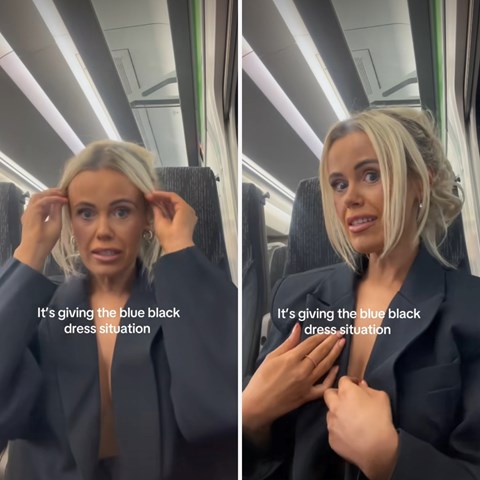 Tiktokericu zbunila boja sakoa: Je li crn ili plav?