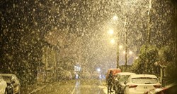 U Zagrebu pada snijeg