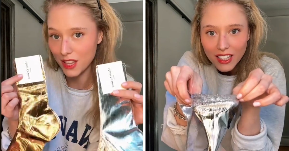 "Spektakularne, daj mi 20 pari": Metalik čarape hit su na TikToku