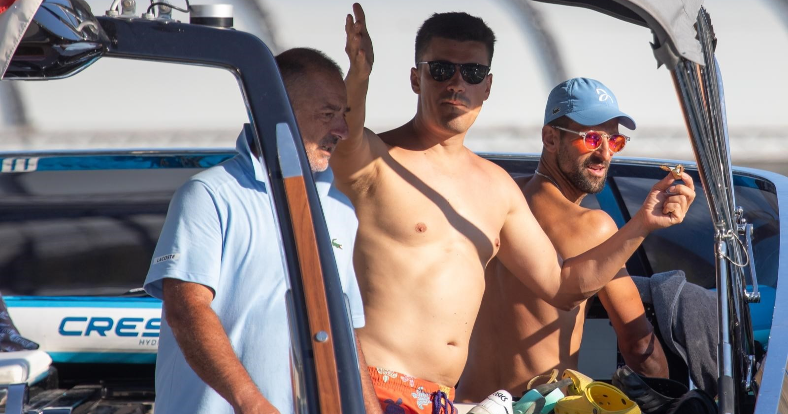 Đoković snimljen u Dubrovniku, njegovi prijatelji fotografu pokazivali srednji prst