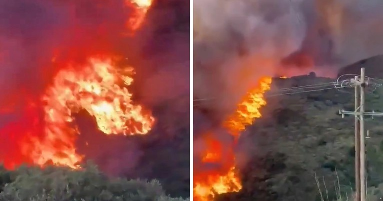 VIDEO Požari treći dan zaredom bukte u Grčkoj, vatra sve bliže kućama