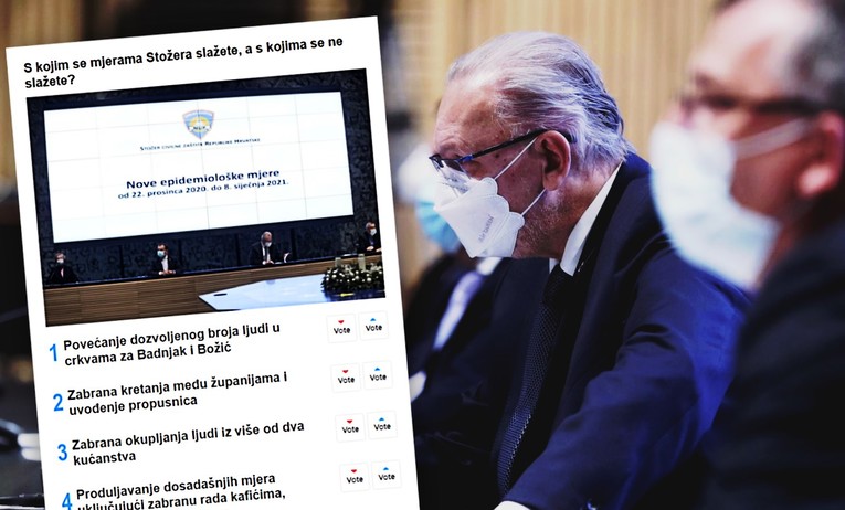 ANKETA Što mislite o novim mjerama?
