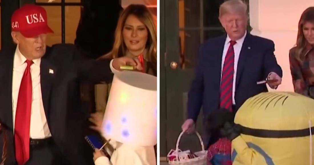 Trump ponovio viralnu šalu za Noć vještica u Bijeloj kući, djeca ostala zbunjena