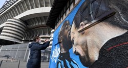 Pogledajte fajt Zlatana i Lukakua na velikom muralu preko puta San Sira