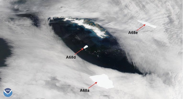 Raspao se ogromni ledenjak u Atlantiku, izbjegnuta ekološka katastrofa