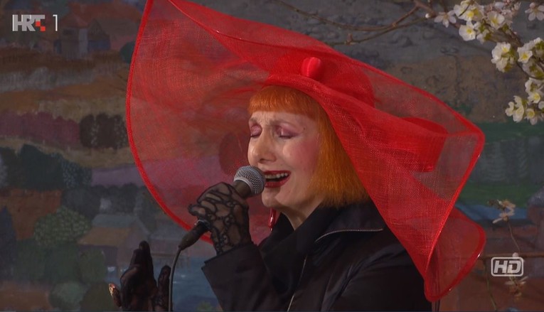 VIDEO Josipa Lisac fulala je stihove himne