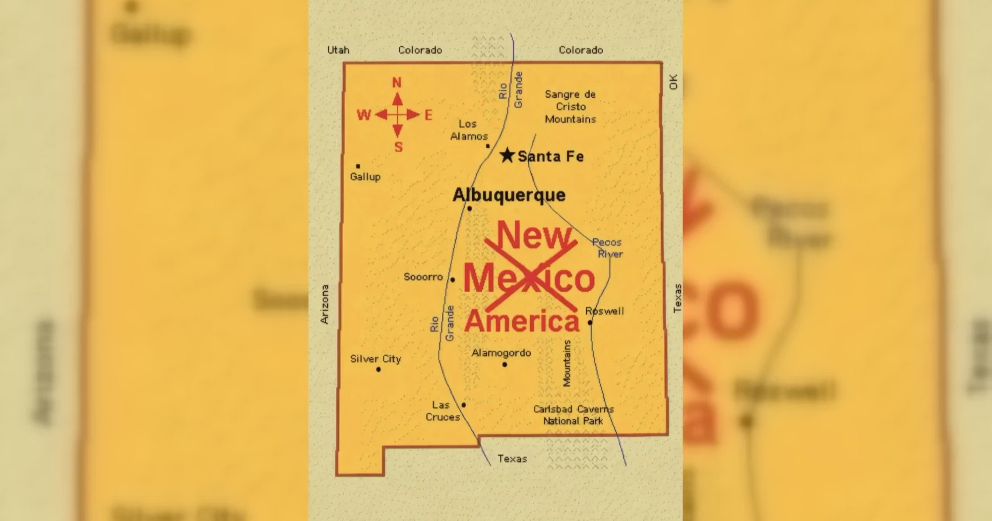 Trump predlaže preimenovanje države New Mexico