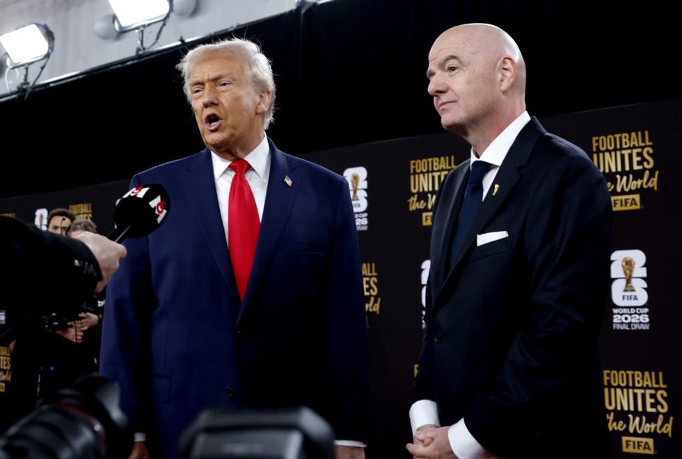 Donald Trump i Gianni Infantino