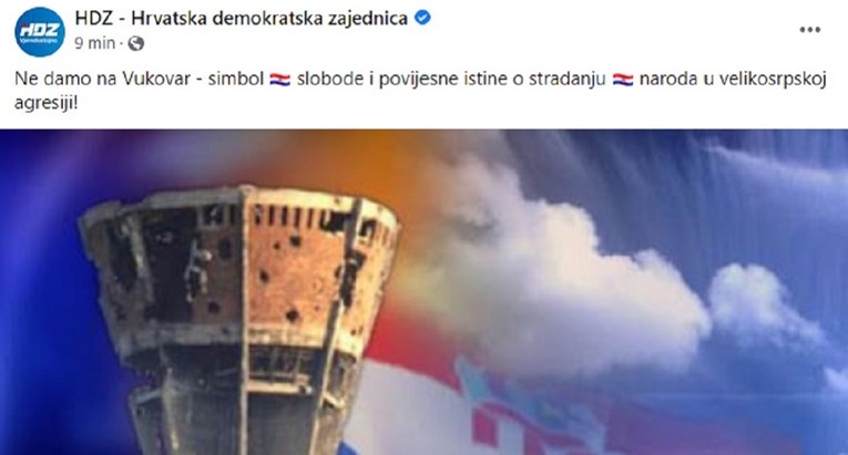 HDZ: Ne damo Vukovar!