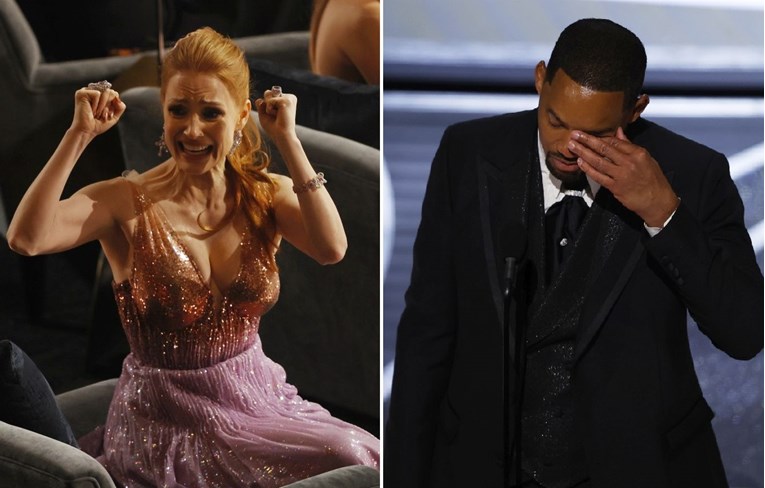 Najbolja glumica je Jessica Chastain. Will Smith osvojio Oscara nakon incidenta