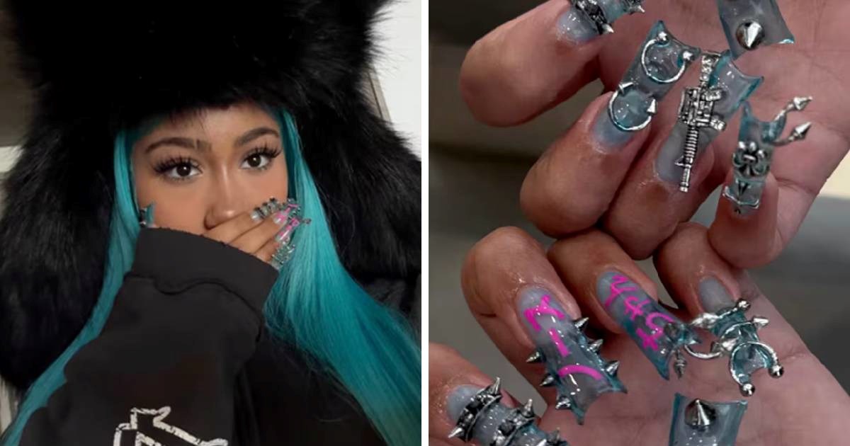 "Ona ima samo 12 godina": North West pokazala novu manikuru sa šiljcima i piercingom