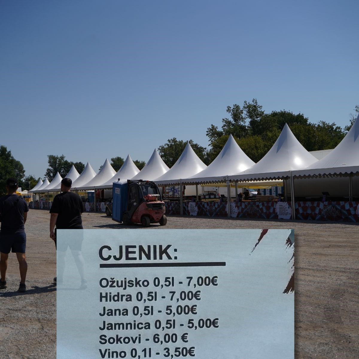 Ugostitelj iz fan zone: Svi smo u debelom minusu, više su profitirali okolni kafići