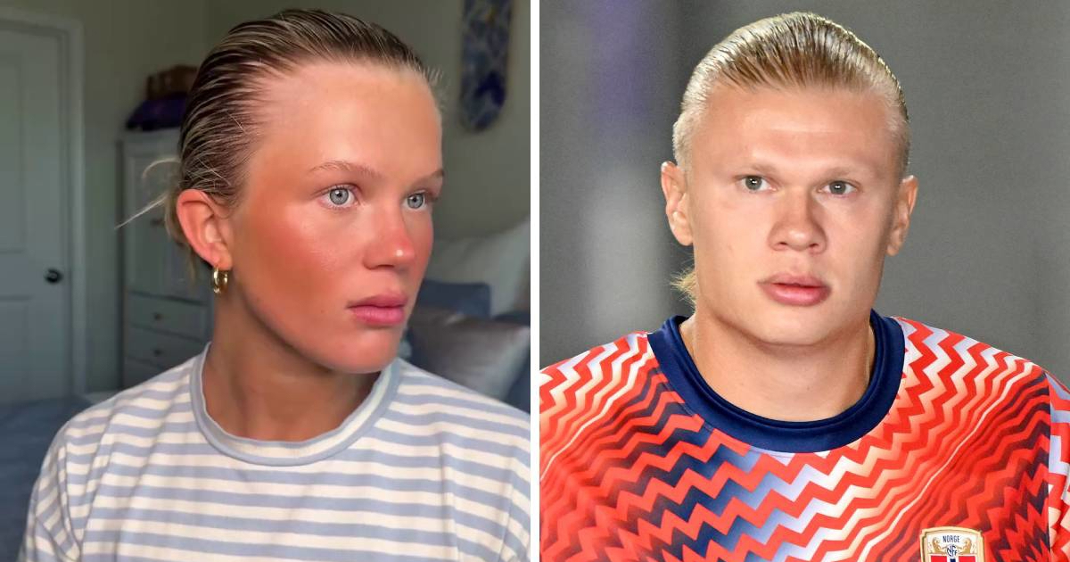 Influencerica postala viralna zbog sličnosti s Haalandom: "Iznenađena sam pažnjom"