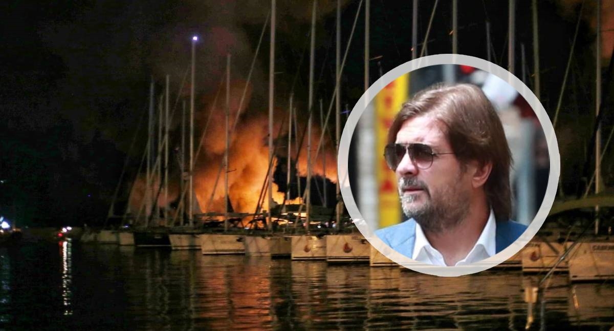 U marini u Kaštelima izgorjela i jahta Milana Popovića