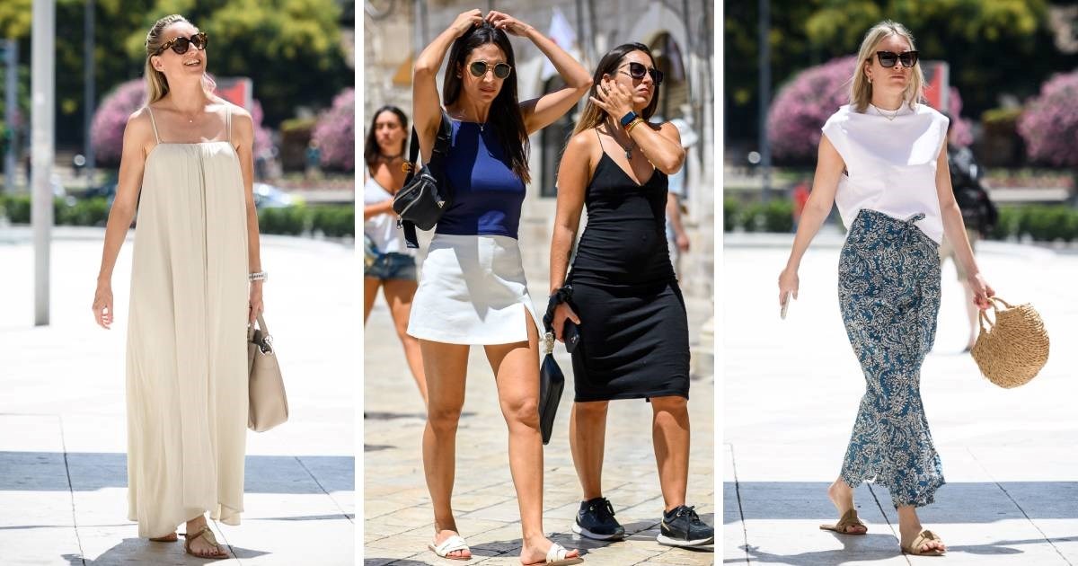 FOTO U Dubrovniku i Šibeniku vrvi ljetna moda. Pogledajte najbolje modne kombinacije