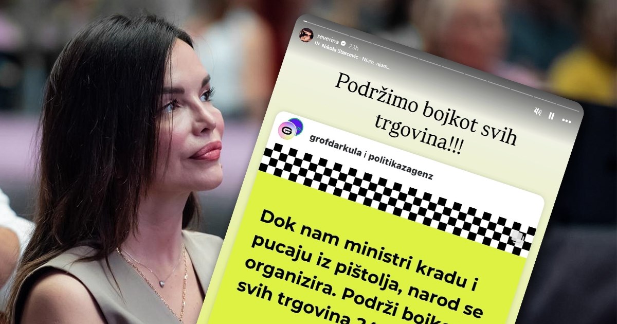 Severina podržala bojkot, pogledajte poruku