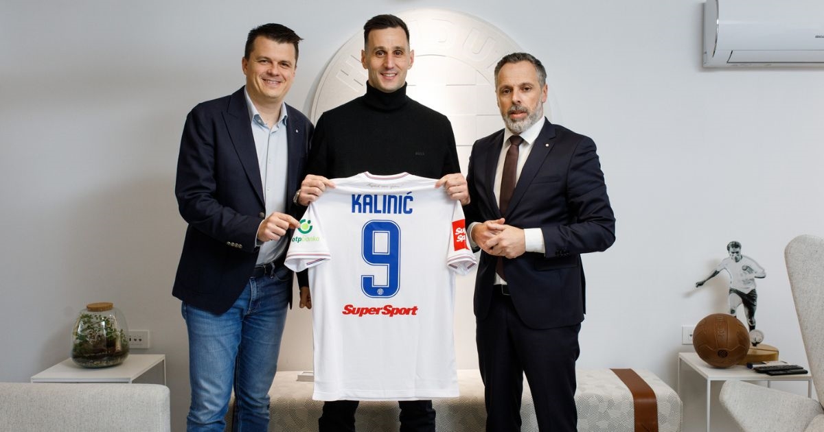 Nikola Kalinić se vratio u Hajduk