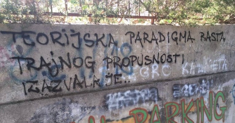 Pogledajte grafit koji je jutros snimljen u Splitu :)