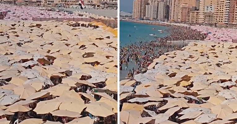 Snimka gužve na plaži u Egiptu zgrozila ljude: "Radije bih ostala kod kuće"