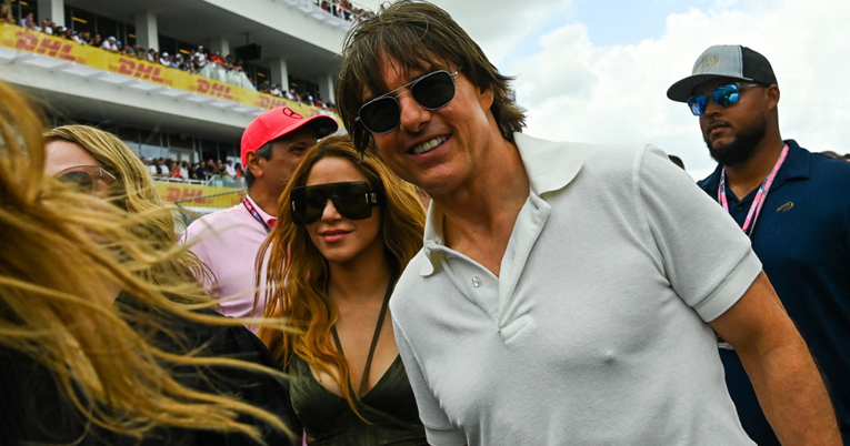 Shakira i Tom Cruise snimljeni skupa na utrci Formule 1, odmah krenule glasine o vezi