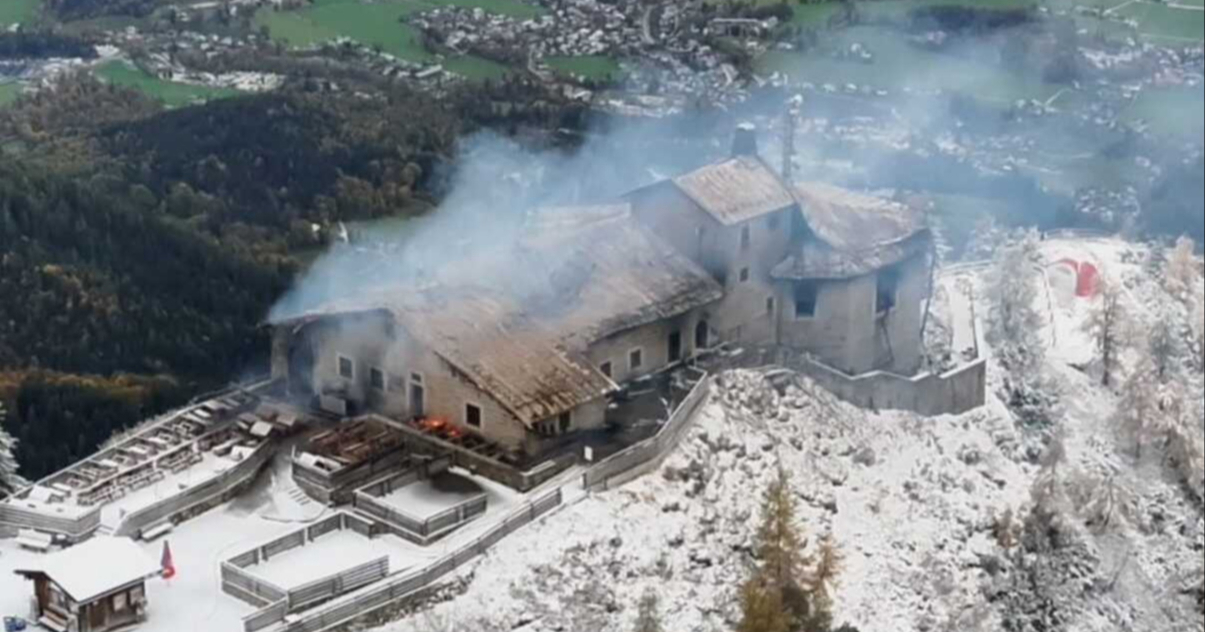 FOTO Opet gori Hitlerovo Orlovo gnijezdo u Njemačkoj