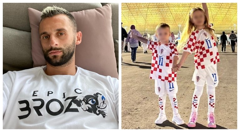 Brozović ima najslađe navijače: Supruga Silvija objavila sliku njihove djece u dresu
