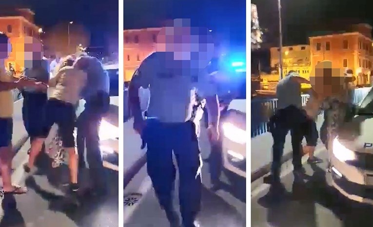 Novi detalji napada na policajce u Omišu: Muškarac policajca udarao rukama i nogama