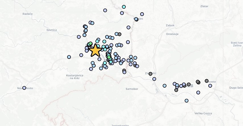 Potres od 2.7 kod Krškog: "Kuća se zatresla." Neki javljaju da se osjetio i u Zagrebu