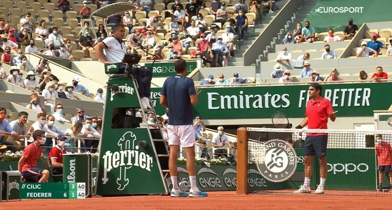 Federera iživcirao sudac pa je Čilića pitao igra li presporo. Čilić: Takva su pravila
