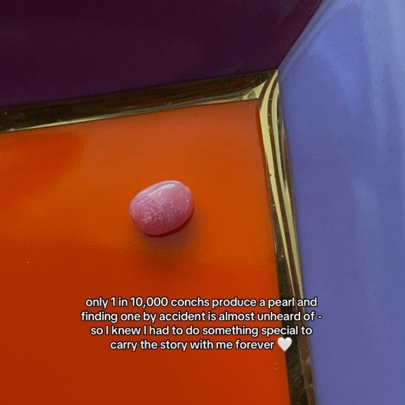 Mislila da je slomila zub na večeri, a pronašla je rijetko i vrijedno blago