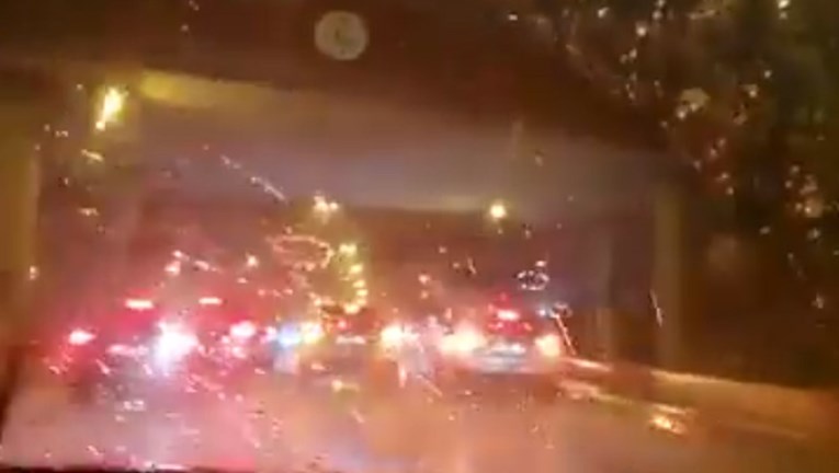 VIDEO Vozači se zbog tuče zaustavljali ispod nadvožnjaka na brzoj cesti kod Splita