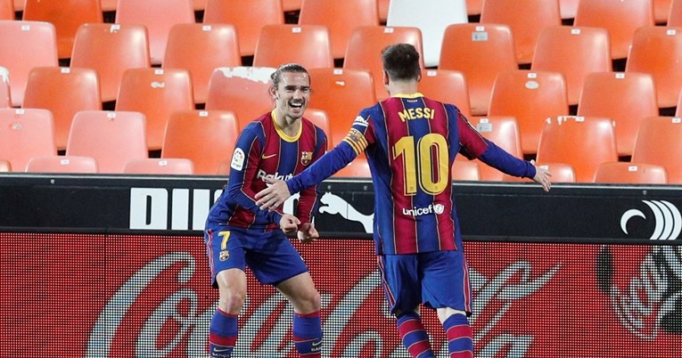 Barcelona u drami od pet golova pobijedila Valenciju i nastavila utrku za titulu