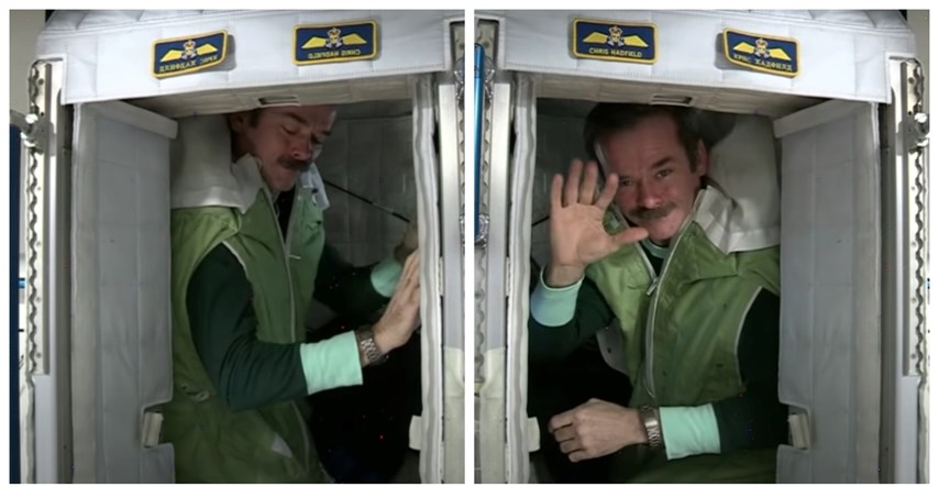 "Ne treba mi madrac": Astronaut pokazao kako izgleda spavanje u svemiru