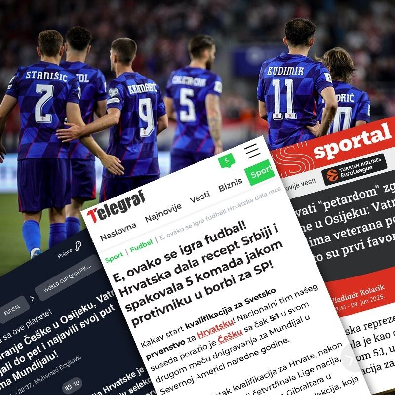 Regija: Trebao je to biti derbi, ali hrvatski veterani demolirali su Češku