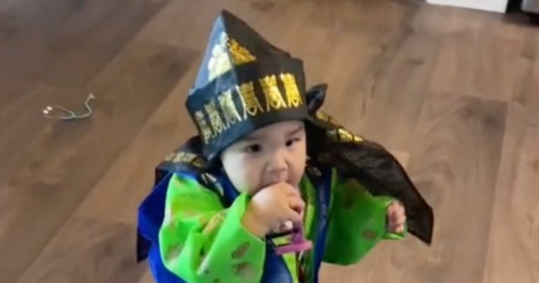 Korejska obitelj podijelila preslatku tradiciju koju djeca rade za 1. rođendan