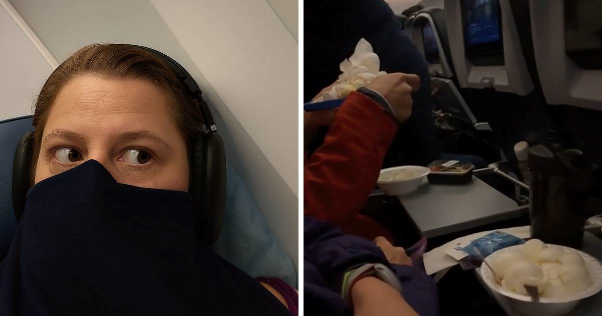 Putnica pokazala što je par jeo na 16-satnom letu, prizor zgrozio mnoge