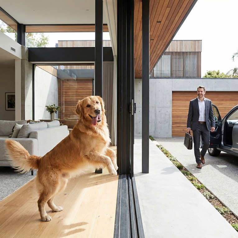 Kako vas pas "predosjeti" kad se vraćate kući (i to prije nego što vas vidi)