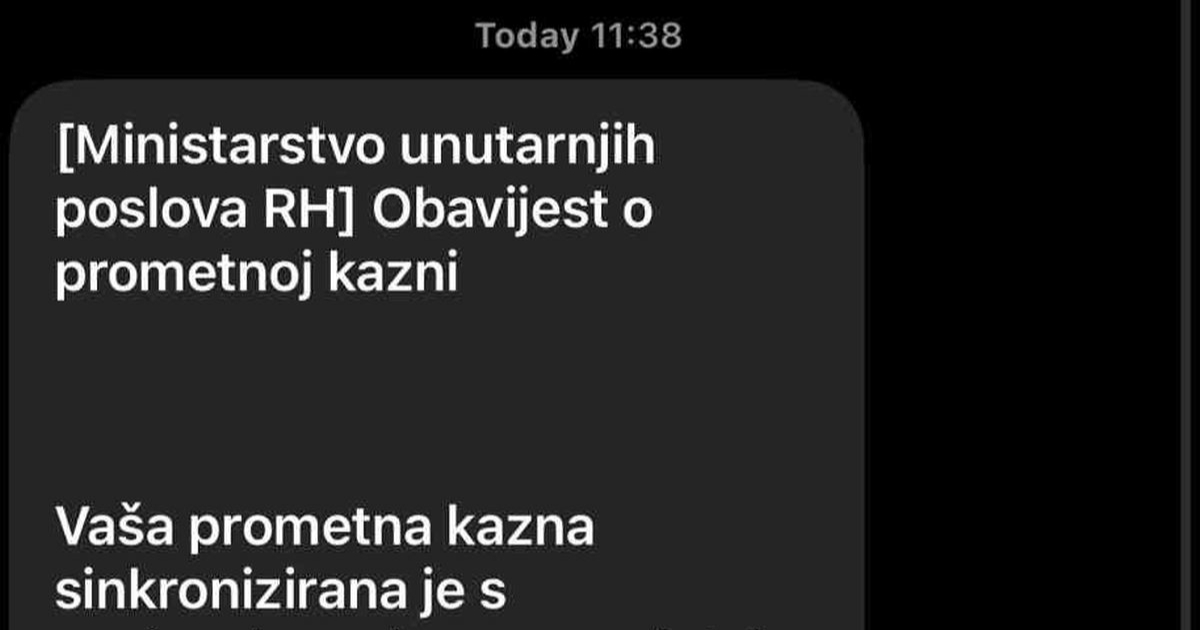 Policija upozorava na lažne SMS poruke o prometnim kaznama