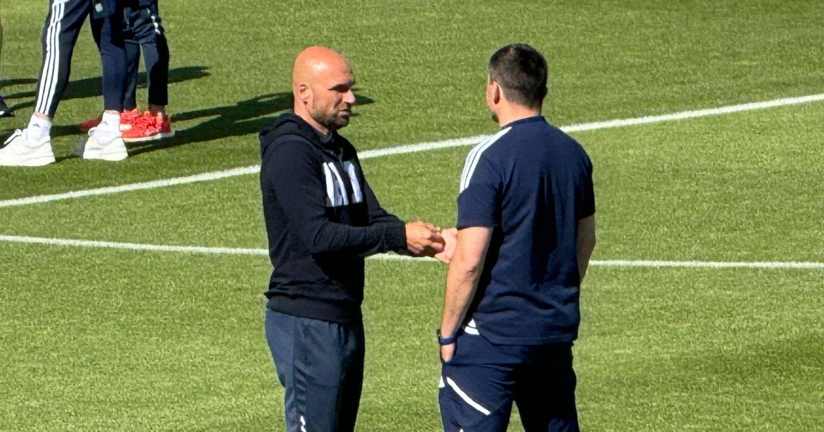 Pogledajte opušteno druženje Rijeke i Dinama prije finala Kupa na Rujevici